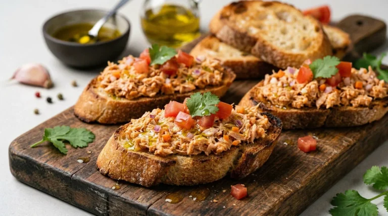 Tostaditas con Splash Picantito y tomate